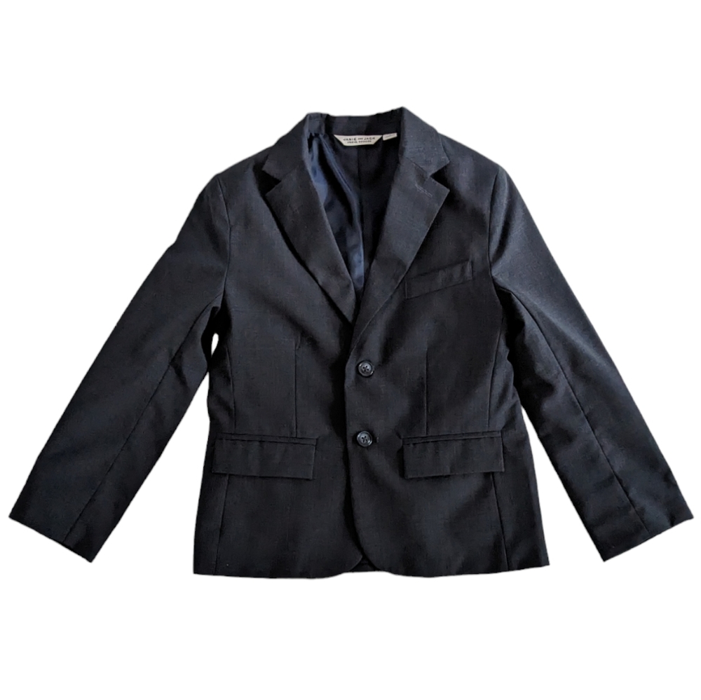 Janie and Jack Navy Wool Blazer Size 7